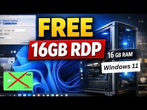 Get FREE Windows RDP in 2026 | 16GB RAM