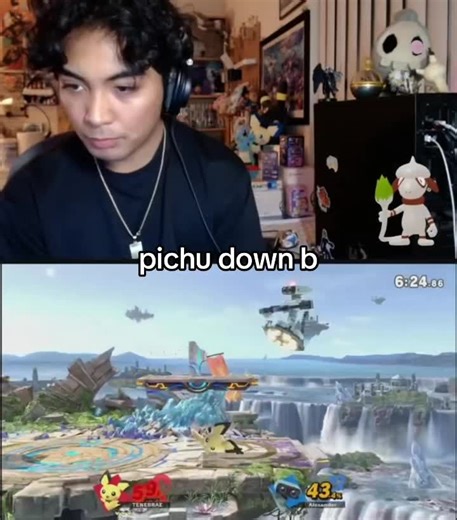 haven’t hopped on smash in a fat minute but pichu is fun #smashbrosultimate #ssbu #fyp #pokemon #pichu
