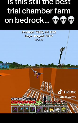 How to Build an Advanced Trial Chamber Farm in Minecraft