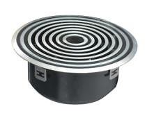 [Hot Item] Aluminium Raised Access Floor Diffuser HVAC Ventilation Floor Round Diffuser