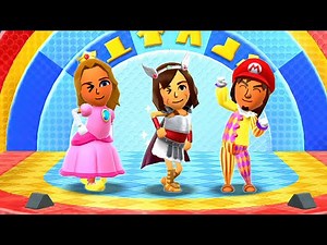 Wii Party U Mii Fashion Plaza - Play As Masako! Can She Become The Style Queen?