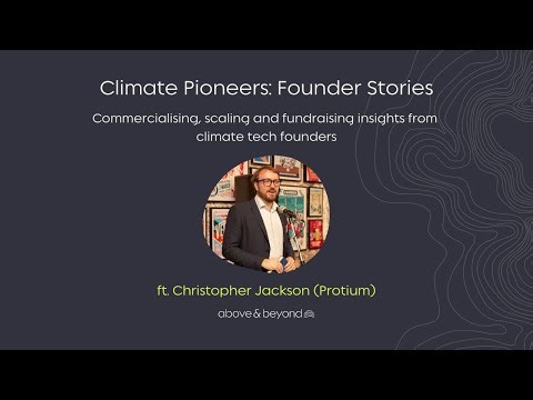 Scaling Hydrogen Energy to Series B ft. Chris Jackson (Protium)