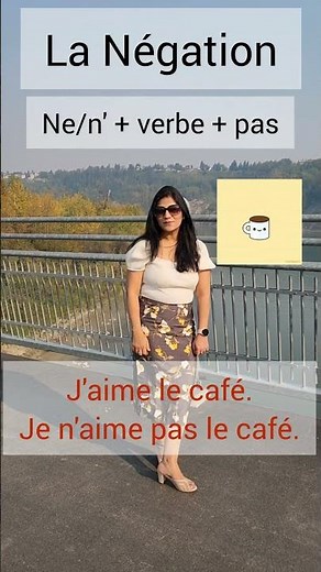 French Negation Made Simple: NE + VERB + PAS #tcfcanada #frenchlanguage #tefcanada