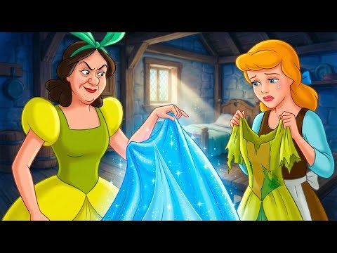 Who Can Help Her Transform Her Ragged Clothes into a Magnificent Ball Gown? | Cinderella Animation