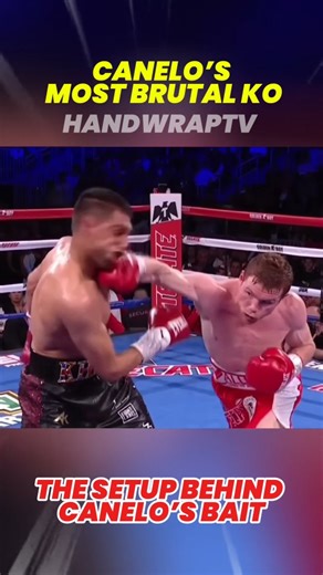 HANDWRAPTV on Instagram: "Canelo's Most Shocking Knockout Ever. #boxingbreakdown #handwraptv #boxingtechniques #boxinganalysis #knockout #canelo"