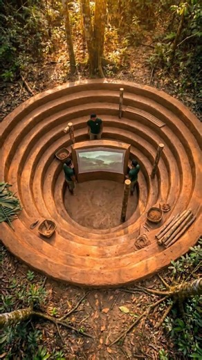 Building a Secret Underground Cinema in the Middle of the Jungle!