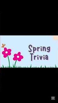 Spring trivia quiz | Quiz time | Spring season #shorts #quiz #funfacts