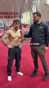 Nebraska Men's Gymnastics senior Asher Cohen isn’t just an athlete — he’s a leader shaping the culture of this team. #Huskers #GBR #gymnastics | 93.7 The Ticket