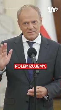 Tusk interrupts journalist