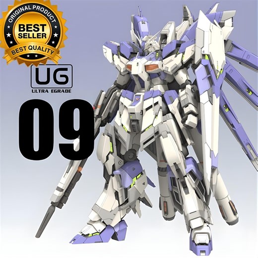 Hi-nu Gundam RX-93-ν2 - 3D Printable Gunpla Model Kit (digital Download, STL Files) - Etsy