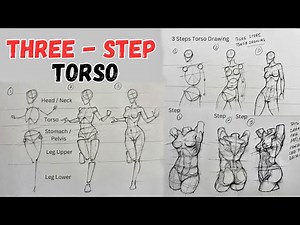 3 Easy Steps To Draw a PERFECT Torso For Beginners | You're Probably Drawing Your Torso WRONG