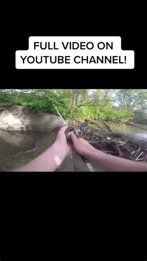 Catching fish in flairs secret tunnel spot! #fishingtok #tunnelfishin