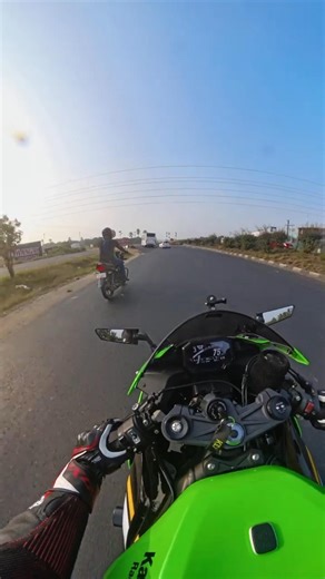 ZX6R Brake → Drop 🔊 #ZX6R #shorts #breaking #downshift