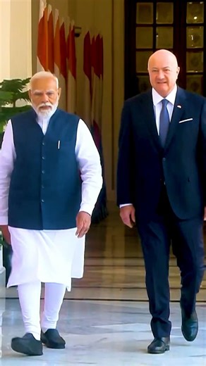 PM Modi met Austrian Chancellor Christian Stocker in New Delhi | #shorts
