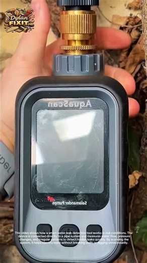 Smart Water Leak Detector Tool 🔧💧 | Find Hidden Pipe Leaks Fast (AquaScan Test)