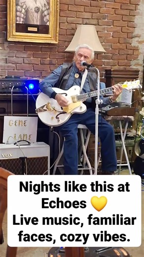 Echo Station on Instagram: "Gene Lane is entertaining Us in the Draft House tonight."