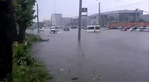 После ливеня. Челябинск 15 июля 2011 около завода ЧТЗ mp4