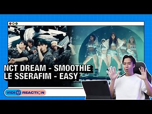 Indonesian Singer First Time Reacting to NCT DREAM - Smoothie & Le Sserafim - Easy