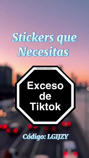 Stickers que necesitas! Código de descarga: LGIJZY en la app @whatsticker_sticker_maker