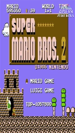 Secretos #3 Desbloqueando Mundo A en Super Mario Bros 2 The Lost Levels (NES) (Trucos Secretos)