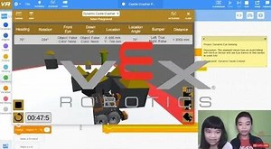 How to Code a Robot in VEXcode VR: Dynamic Distance Sensing in Dynamic Castle Crasher