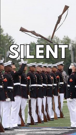 Why Does the Marine Silent Drill Platoon Never Speak?