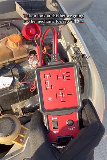 Do you need to test the relays in your car? Discover this automotive relay tester! Perfect for DIY repairs, mechanics, and anyone who enjoys working on their vehicle. Fast, reliable, and easy to use! 🔥💥 Don’t waste time—get yours now and save on expensive repairs! 💸👨‍🔧 Click here to buy! 🔥 #CarRepair #DIYMechanic #tiktokshopholidayhaul #TikTokShopCyberMonday #spotlightfinds