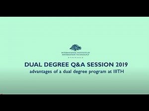 advantages of a dual degree program at DD Q&A 2019