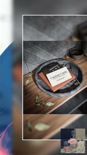 Custom Business Card Printing: Personalized Image & Font, Round/Square Corners