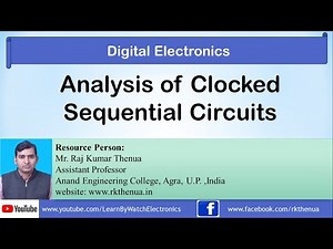 Analysis of Clocked Sequential Circuits | Digital Electronics by Raj Kumar Thenua [Hindi]