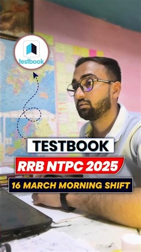 RRB NTPC 2025 : Morning Practice - Day 1✅| Testbook NTPC Mock Test 🎯💯| #ntpc #ntpc2026 #shorts #rrb
