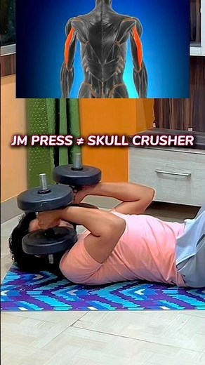 Dumbbell JM Press Explained (Not a Skull Crusher)