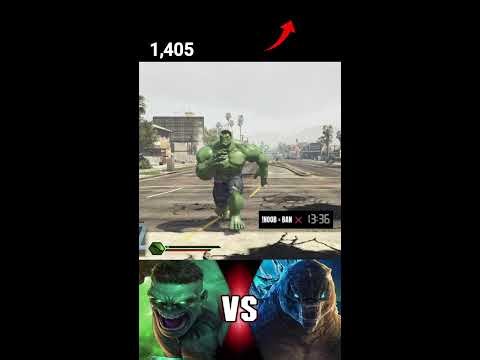 🔴GODZILLA vs HULK |#13 EPIC MONSTER FIGHT 🔥 GTA 5 LIVE