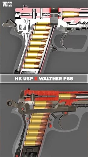 HK USP or Walther P88? 🇩🇪 | Mechanical Battle