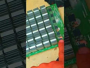 FALLA 31 ASIC S9 ANTMINER - ASIC CERO - CURSO REPARACION HASHBOARD S9 L3+ S17 REPAIR ALL Parte 1