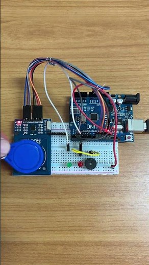 DIY RFID Card Scanner with Arduino! #education #arduino #arduinoproject