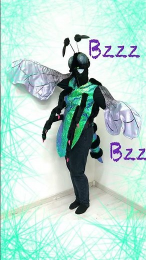 🪰 Fly costume and fly hat made by Tentacle Studio #animalmask #insectcostume #halloweencostumeideas
