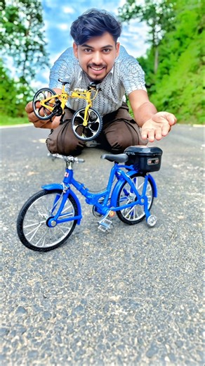 Small Vs Big RC cycle Unboxing aur testing