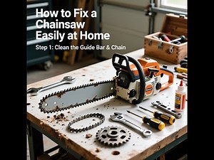 Chainsaw Repair DIY | How to Fix a Chainsaw Easily at Home