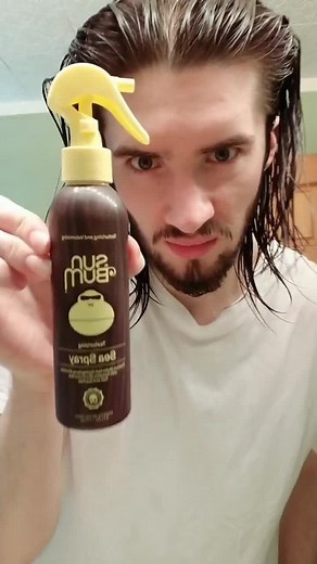 Sun Bum Sea Salt Spray Tutorial for Textured Long Hair