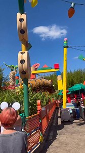 Who doesn’t enjoy a fun Toy Story Day at Hollywood Studios! 🎬💚💜🤠 #toystoryland #hollywoodstudios | Disney Addicts