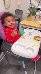 she was crunching hard on the goldfish so I tried to imitate her 😂😂 #funny #babygirl #video | A Life Less Scripted