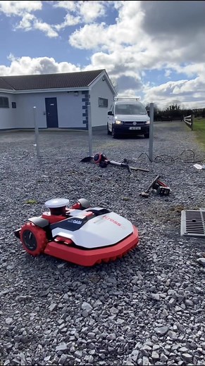 Kress KR236E Lawn Mower Installation | Efficiently Cut 24,000 m2 Lawns