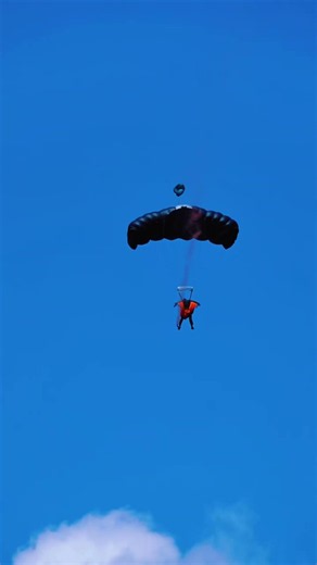 Relying on courage to fly in the vast sky