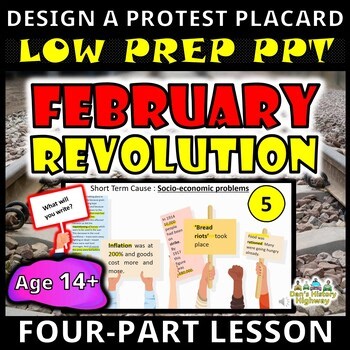 February Revolution 1917 – Tsarist Russia Lesson | Grades 10–11
