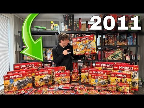 Every LEGO Ninjago Set Ever Made (2011 Complete Collection)