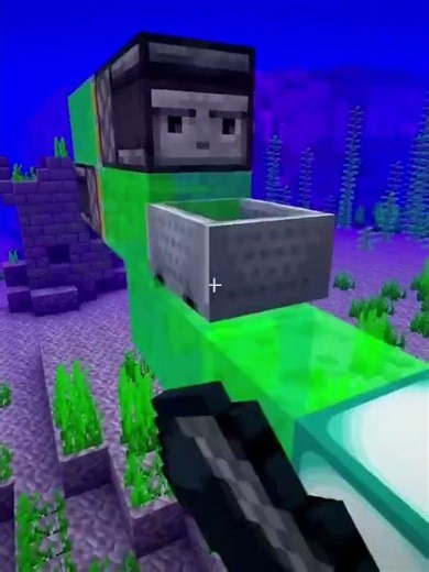 #How to build an underwater submarine in Minecraft.