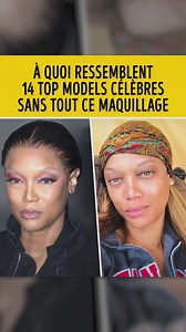 À quoi ressemblent 14 top models célèbres sans tout ce maquillage | Belle et Sympa