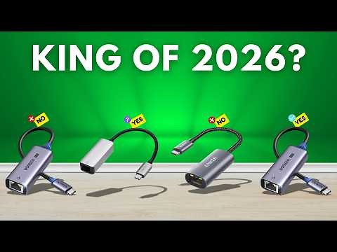 Best USB-C External Ethernet Adapters 2026 [watch before you buy]