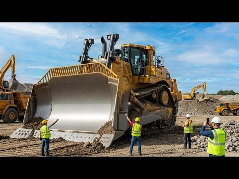 This giant bulldozer has broken all records. Where Is The Most Powerful Machine?
